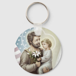 St. Joseph the Protector Nyckelring