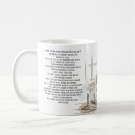 St Joseph the Worker and Child Jesus, Catholic Mug Kaffemugg