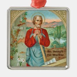 St. Joseph the Worker (BK 31) Julgransprydnad Metall