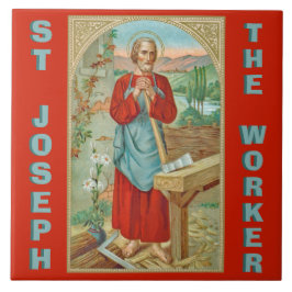 St. Joseph the Worker (BK 31) Kakelplatta