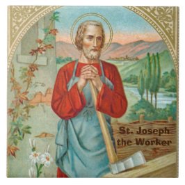 St. Joseph the Worker (BK 31) Kakelplatta