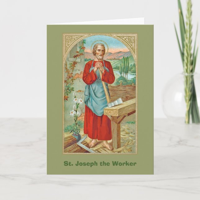 St. Joseph the Worker (BK 31) Kort (Framsida)