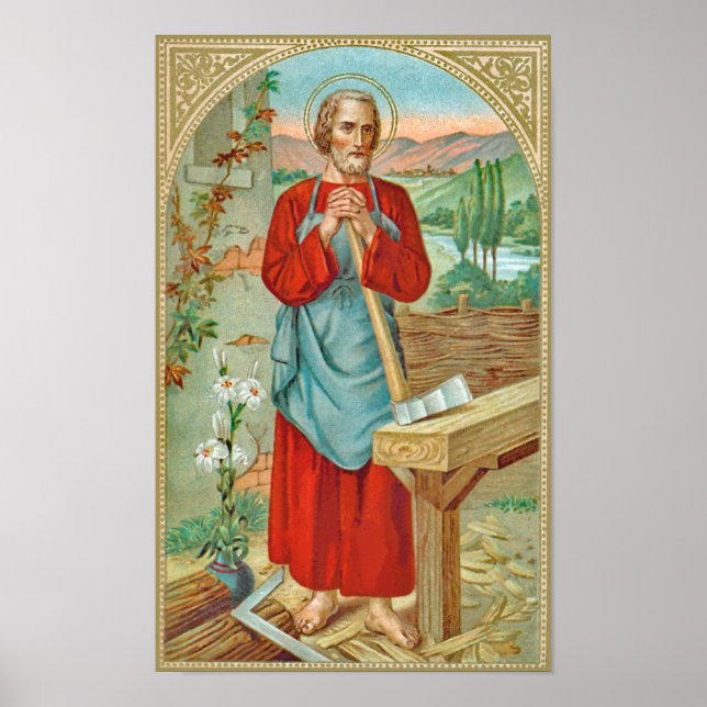 St. Joseph the Worker (BK 31) Poster (Framsidan)