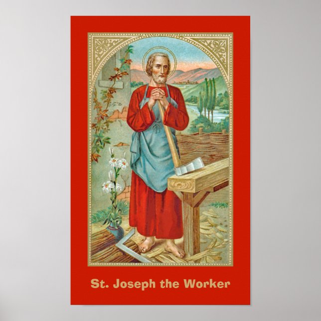 St. Joseph the Worker (BK 31) Poster (Framsidan)