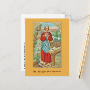 St. Joseph the Worker (BK 31) Vykort