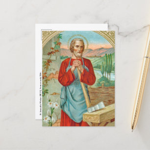 St. Joseph the Worker (BK 31) Vykort