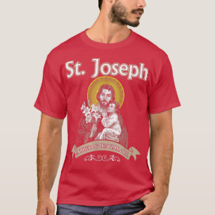 St Joseph tshirtSaint Fathers Day T Shirt