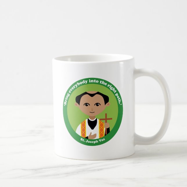 St. Joseph Vaz Kaffemugg (Höger)