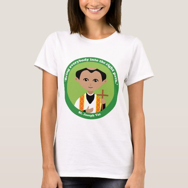 St. Joseph Vaz Tee Shirt (Framsida)