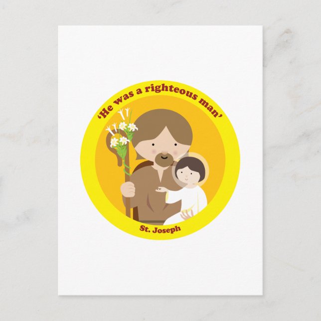 St. Joseph Vykort (Framsida)