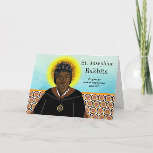 St Josephine Bakhita Feast Day 8 februari Kort
