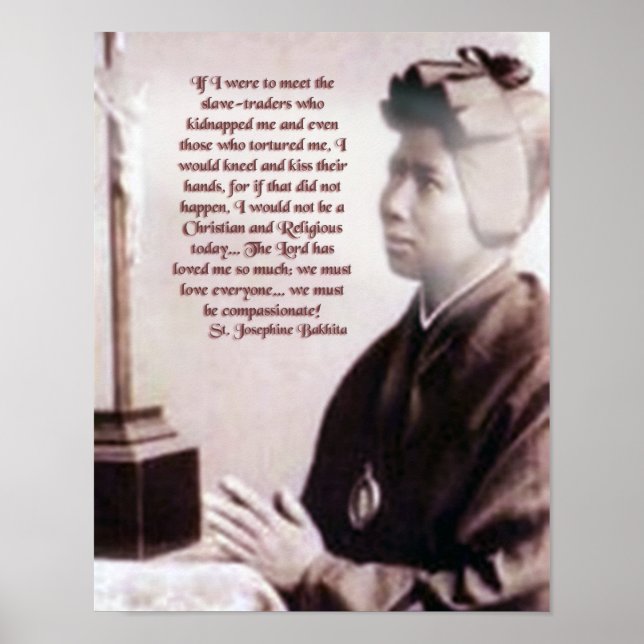 St Josephine Bakhita Poster (Framsidan)