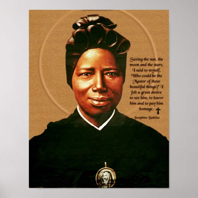 St Josephine Bakhita Poster (Framsidan)