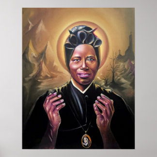 St Josephine Bakhita Print Poster