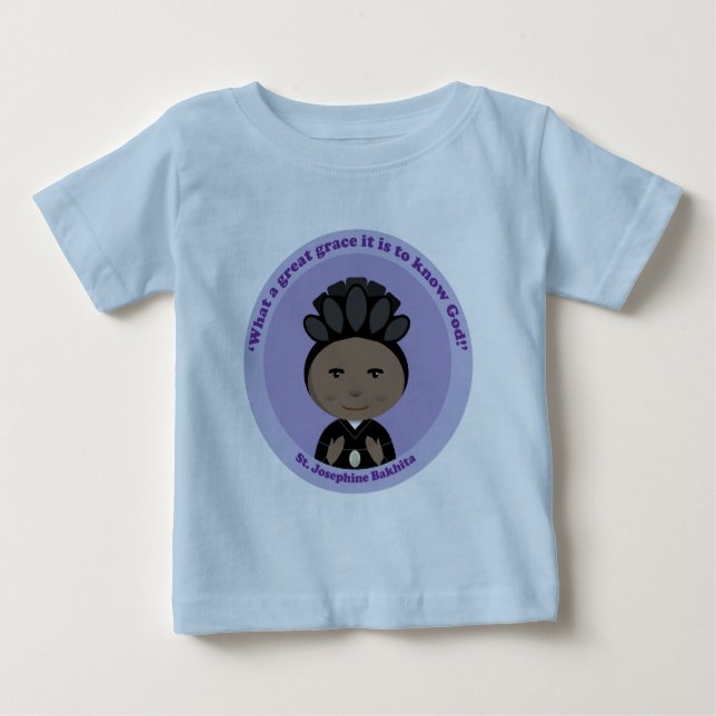 St. Josephine Bakhita Tee Shirt (Framsida)