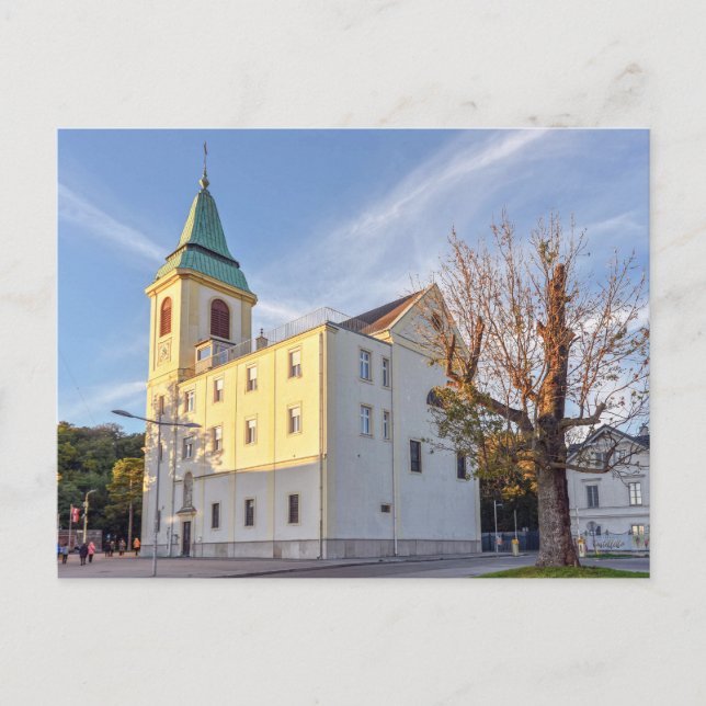 St. Joseph's Church, Kahlenberg, Österrike Vykort (Framsida)