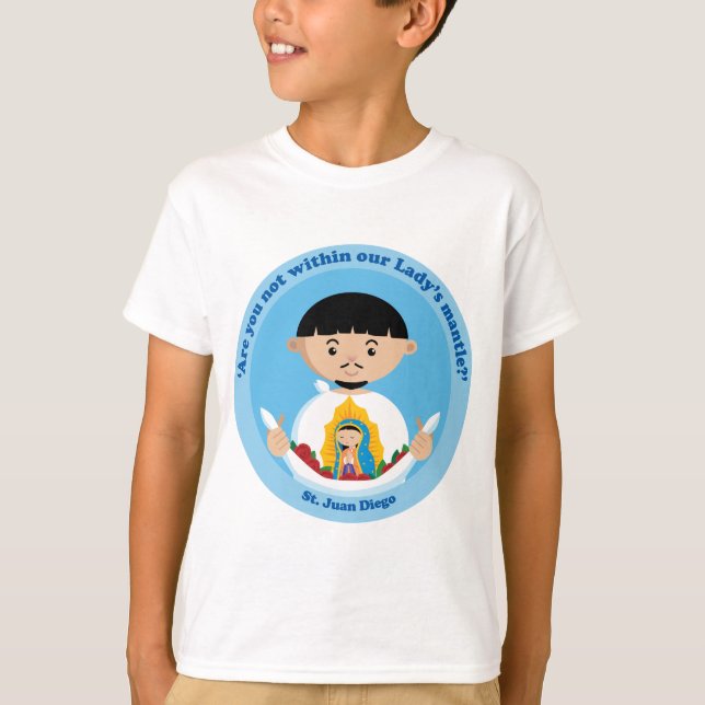 St. Juan Diego T Shirt (Framsida)