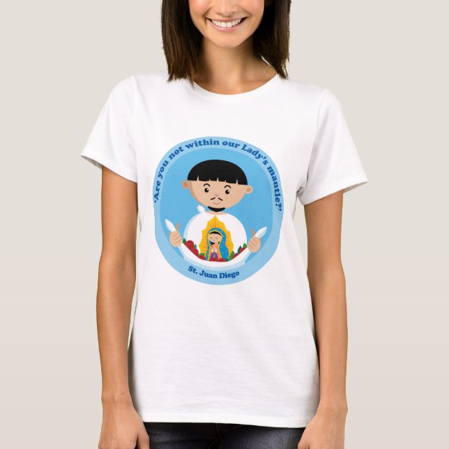 St. Juan Diego T Shirt (Framsida)
