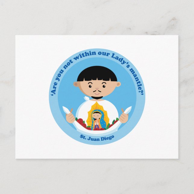 St. Juan Diego Vykort (Framsida)