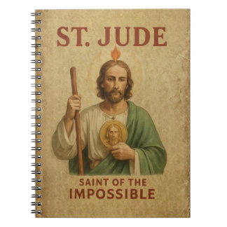 St Jude Catholic Faith Devotional Journal Anteckningsbok