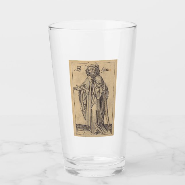 st Jude Thaddaeus Apostle och Jesus bror Glaskopp (Framsida)