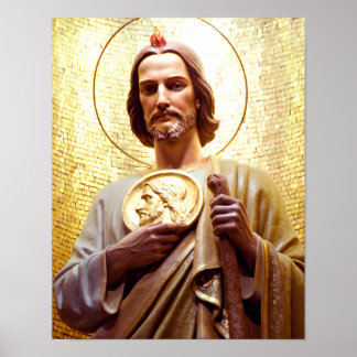 St Jude Thaddeus, det omöjliga skyddshelgon. Poster