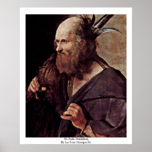 St. Jude Thaddeus, vid La turnerar Georges De Poster