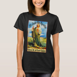 St. Jude the Apostle of Jesus Borttappad Causes Pa T Shirt
