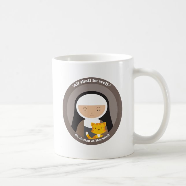 St. Julian of Norwich Kaffemugg (Höger)