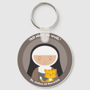 St. Julian of Norwich Nyckelring