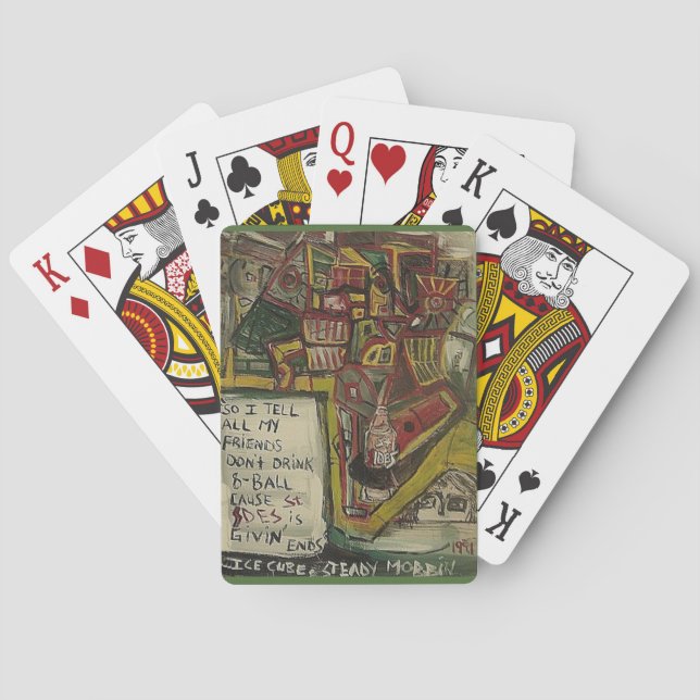 ST. JUNGFRU SPEL KORT (Baksidan)