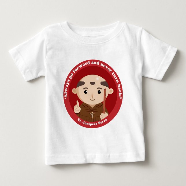 St. Junipero Serra T-shirt (Framsida)