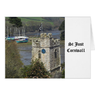 St Just Cornwall Hälsningskort