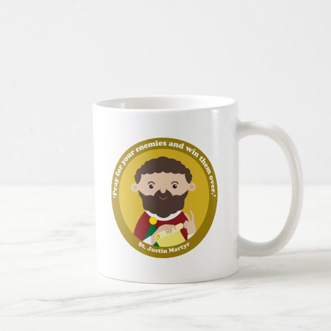 St. Justin Martyr Kaffemugg (Höger)