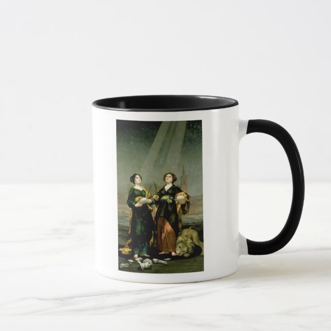 St. Justina och St. Rufina, 1817 Mugg (Höger)