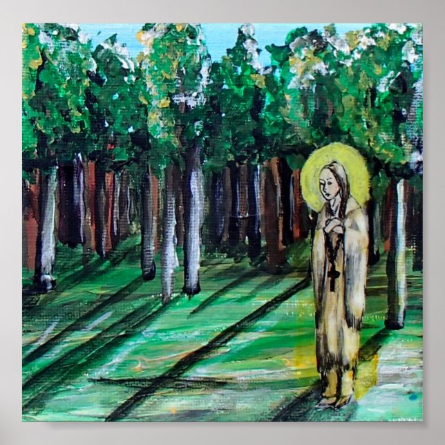 St. Kateri Tekaktaa, First Native American Saint Poster (Framsidan)