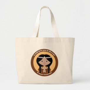 St. Kateri Tekakwitha Jumbo Tygkasse