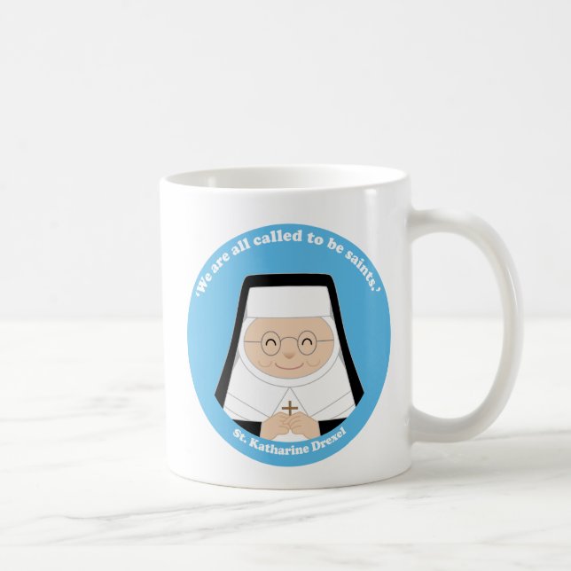 St. Katharine Drexel Kaffemugg (Höger)