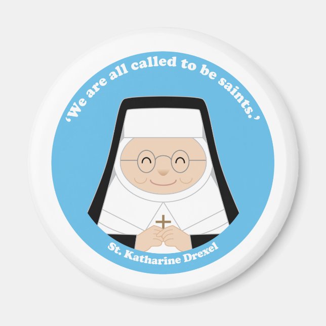 St. Katharine Drexel Magnet (Framsidan)