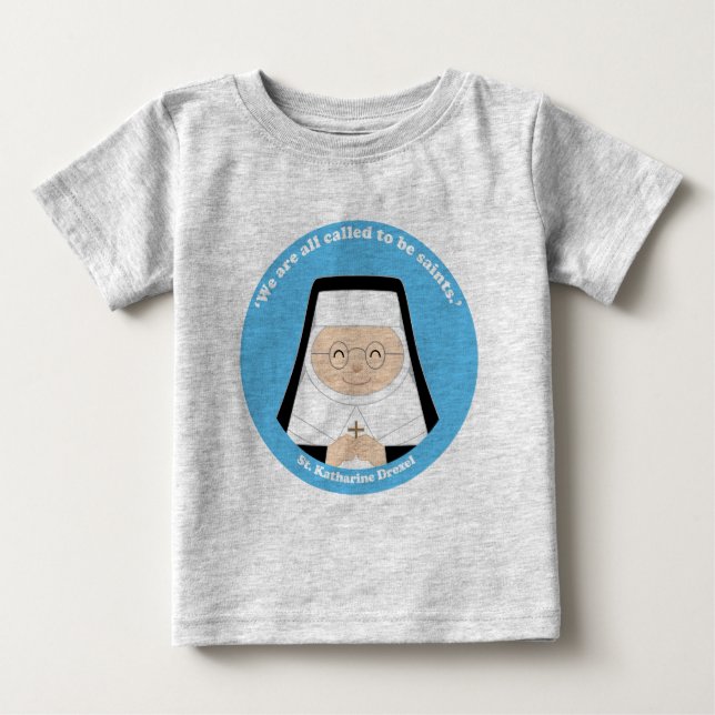 St. Katharine Drexel T Shirt (Framsida)