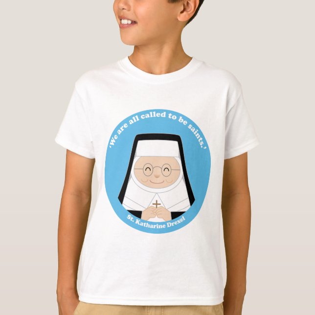 St. Katharine Drexel Tee (Framsida)