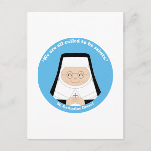 St. Katharine Drexel Vykort