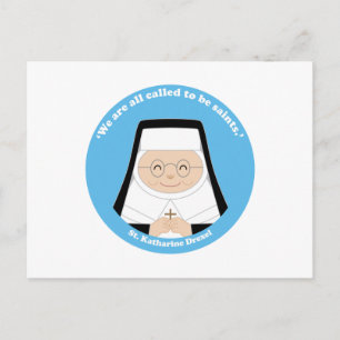 St. Katharine Drexel Vykort