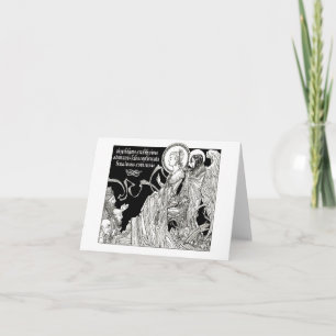 St. Katherine av Alexandria Notecard Kort