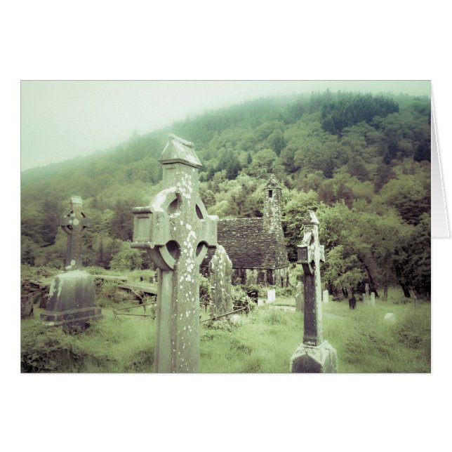 St. Kevin's Church Hälsningskort (Framsidan Horizontal)