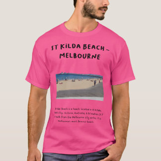 St Kilda Beach Melbourne T Shirt