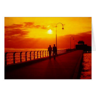 St Kilda Pier Hälsningskort