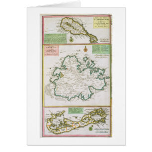 St. Kitts, Antigua och Bermuda, specificerar från Hälsningskort