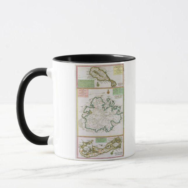 St. Kitts, Antigua och Bermuda, specificerar från Mugg (Vänster)