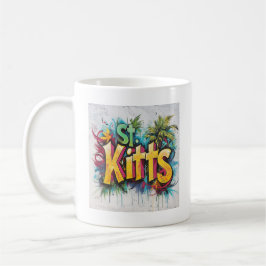 St. Kitts Graffiti Vibes: Island Street Art Ed Kaffemugg